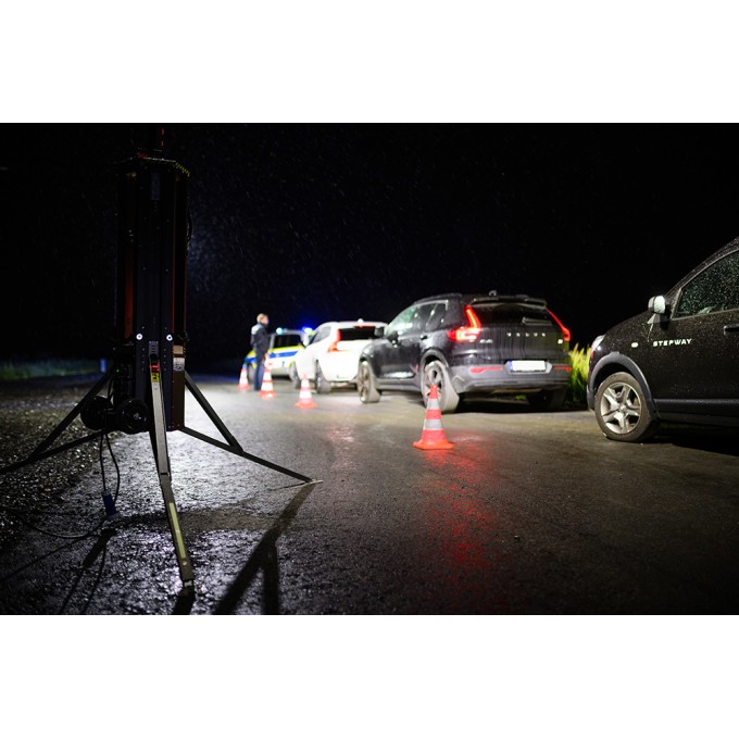 Turn telescopic iluminare temporara 420W - 65.000 lumeni RIDICARE ELECTRICA